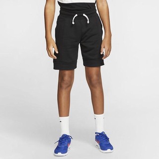 Pantaloni Scurti Nike Air Baieti Negrii Albi | BCSA-91206